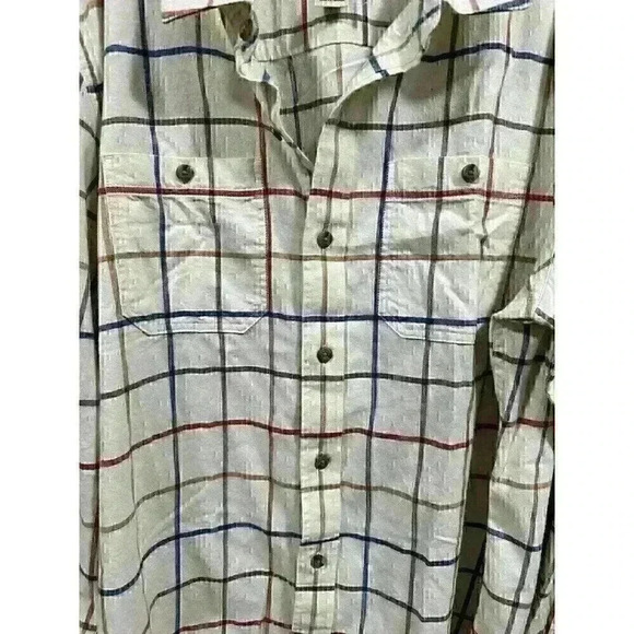 L.L. Bean Men's Wicked Soft Flannel Shirt, Slightly Fitted Untucked Fit - Picture 5 of 7